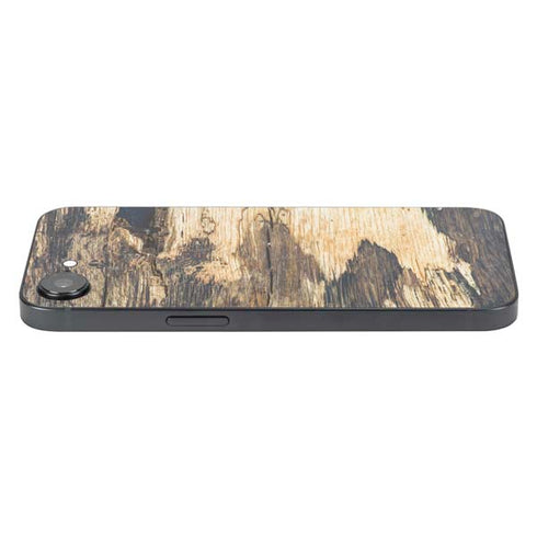 Blue Resin Wood iPhone 16e Skin